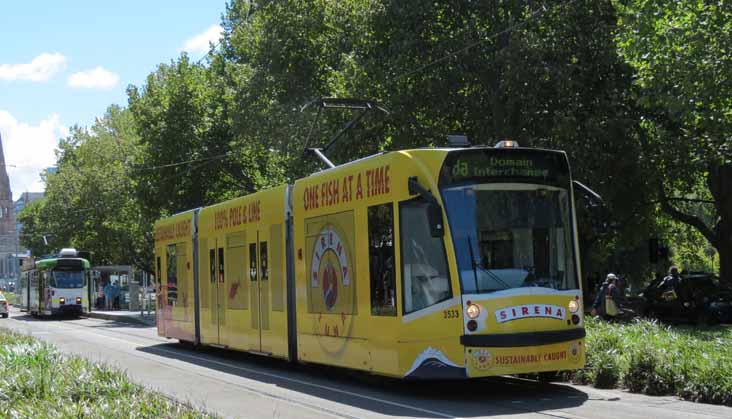 Yarra Trams Combino 3533 Sirena Tuna